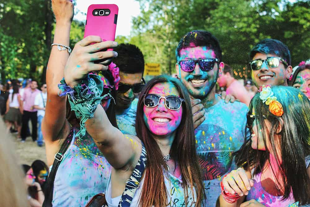 Millennials are using the app to create photo and video content 